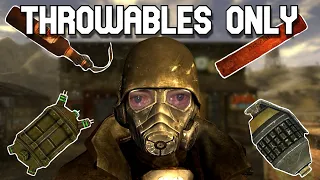 Can You Beat Fallout New Vegas By Only Using Throwables? (Fallout New Vegas Challenge)