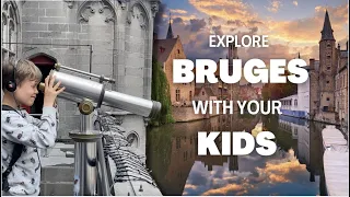 Explore Bruges in Belgium with kids ⎮ highlights, Historium, boat ride on the canals, windmills