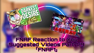 |🇺🇸|FNAF Reaction Your Suggested Video |FNAF1| Part1/9 hehe...🎆🌌🎆🌌👏👏