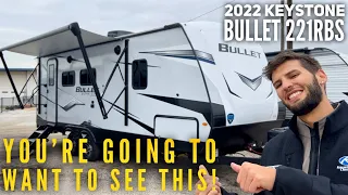 Very Practical Couples or Small Family RV | 2022 Keystone Bullet 221RBS