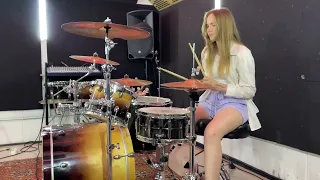 Maneskin - Moriro Dare ( drums cover by Inna Korobchenko)