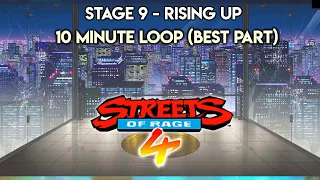 Streets Of Rage 4 - Rising Up Elevator Music LOOP - Stage 9 / Y Tower [SoR4]