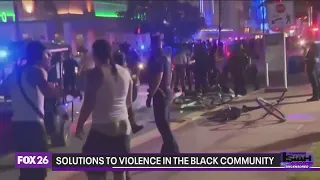 Is there a violence problem in the Black community?