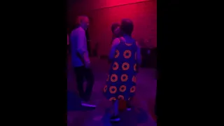 Phish Backstage: Fish high-fiving Trey and Page after epic show (8/1/21)