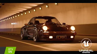 Porsche 930 "Widowmaker" - Unreal Engine automotive cinematic with RAYTRACING.