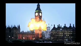 Big ben destroyed in games, documentarys, movies, and Vfxs and after effects!.