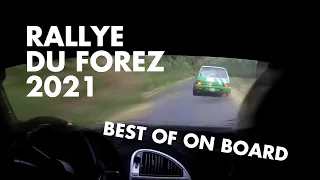 BEST OF ON BOARD - RALLYE SAINT ETIENNE FOREZ 2021 - MURAT/BERLANDE SAXO N2S