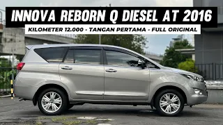 “ANTIK”, TOYOTA KIJANG INNOVA 2.4 Q DIESEL AT 2016 - Kilometer 12rb Original Total