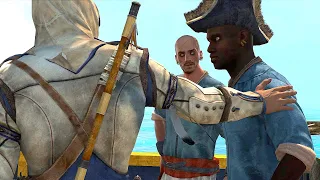 Assassin's Creed 4 Black Pirate Adventures : Connor`s Outfit , Ship Combat & The White Whale