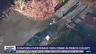 Concern over rising teenage crime in Pierce County | FOX 13 Seattle