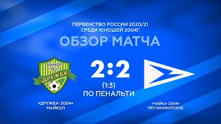 «Дружба-2004» — «Чайка-2004» 2:2  (1:3) I Обзор матча (20.03.2021)