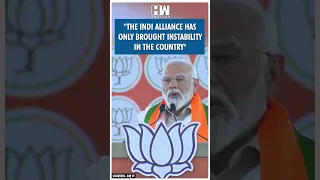 #Shorts | "The INDI alliance has only brought instability in the country" | PM Modi | Maharashtra