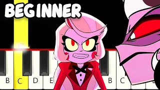 5 FAMOUS Songs from HAZBIN HOTEL - Slow and Easy Piano Tutorial