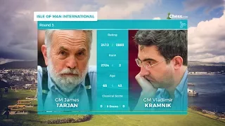 Chess.com Isle of Man International: Round 3 | Tarjan Upsets Kramnik!