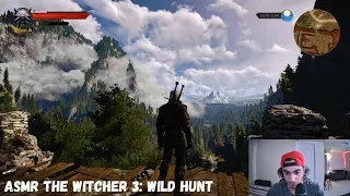 ASMR The Witcher 3: Wild Hunt Gameplay (Soft Whispers & Mouth Sounds)