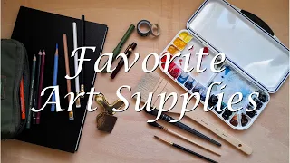 My Favorite Art Supplies