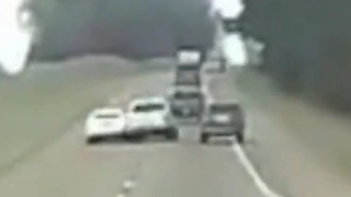 Road Rage Turns into Multi-vehicle Crash Caught On Camera | ABC News