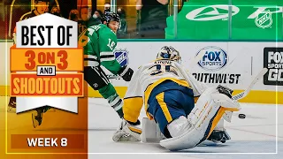 Best 3-on-3 Overtime and Shootout Moments from Week 8 | NHL