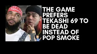 The Game Prefers Tekashi 69 To Be Dead Instead Of Pop Smoke [THE TWEET SAYS IT ALL]