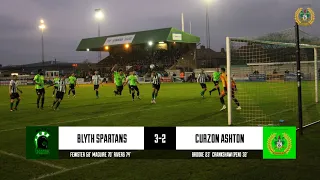 Highlights | Blyth Spartans AFC 3-2 Curzon Ashton | Vanarama National League North