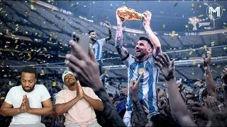 I ALMOST CRIED😢...Lionel Messi - WORLD CHAMPION - Movie (REACTION)