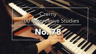 ツェルニー100番練習曲 78番 ( Czerny op.139, No.78, from 100 Progressive Studies )