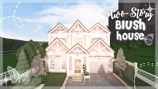 Minami Oroi Roblox Bloxburg Speed Build Two-Story Blush House - April 25 2021