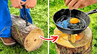 Clevere Camping-Tricks und Ideen zum Kochen im Freien