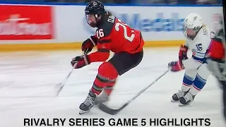 USA CANADA GAME 5 RIVALRY SERIES FULL HIGHLIGHTS Feb 7, 2024