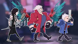 The Devil May Cry Boys (Dr. Livesey Walking Meme)