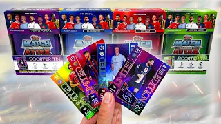 ALL 4 BOOSTER TINS!! | Topps MATCH ATTAX 2022/23 | *NEW* Neon Booster Tins!