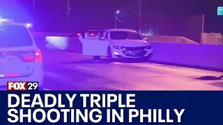 Philadelphia triple shooting leaves man dead, young girl injured