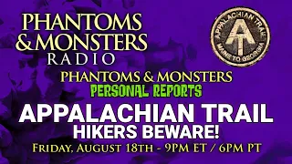 APPALACHIAN TRAIL...HIKERS BEWARE! LIVE Chat - Questions & Answers - Join Us! Lon Strickler (Host)