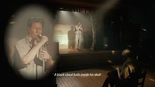 Alan Wake 2 - Ahti the janitor singing very disturbing karaoke