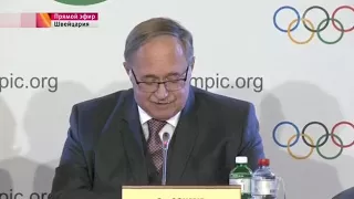Олимпиада-2018 Россию WADA вада отстранили ОПУСТИЛИ МОК ВЫСКАЗАЛ СВоё РЕШЕНИЕ
