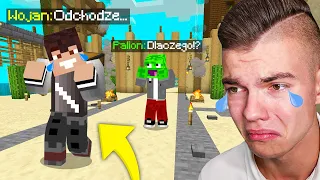 WOJAN ODSZEDŁ Z WOJANOWIC w Minecraft... (koniec WOJANOWIC)