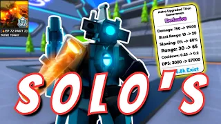 Astro Upgraded Titan Cameraman Is The *BEST VALUE* Unit In The Game! (Toilet Tower Defense Roblox)