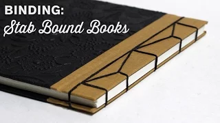 Binding A Japanese Stab Bound Book · Timelapse