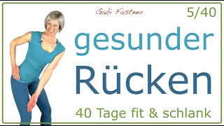 5/40❗️40 min. für den gesunden Rücken | ohne Geräte