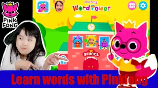 PinkFong Word Power | Learn first words in English with Ella and Mommy | Fun learning videos