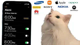 Cat MEOW but mobile alarms