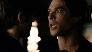 TVD 5x13 - Damon threatens to hurt Jeremy if Bonnie doesn't help him. "Elena would kill you" | HD