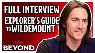 Matt Mercer - Explorer's Guide to Wildemount - Full Interview