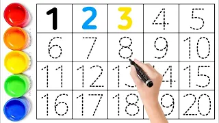 Learn to Counting 1 to 100 | 123 numbers | one two three, 123 counting videos, 1 to 100 Counting