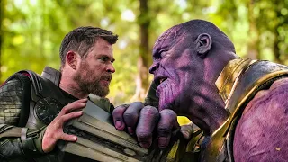 Thor Vs Thanos - Thanos Snaps His Fingers Scene - Avengers: Infinity War (2018) Movie Clip