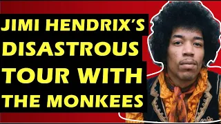 Jimi Hendrix: His Disastrous Tour With The Monkees