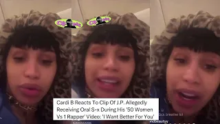 Cardi B Comments On 50 Women vs 1 Rapper Video