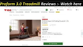 proform 3.0 treadmill ! proform 3.0 treadmill Reviews :- Watch here ! proform city l6