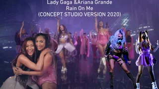 Lady Gaga & Ariana Grande - Rain On Me (Concept Studio Version 2020) | NASA BACKDROP