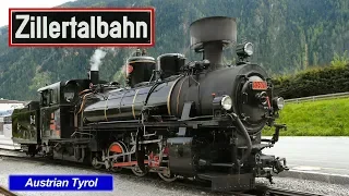 Zillertalbahn narrow gauge railway. Austrian Tyrol Tourism. Volksmusik Österreich.